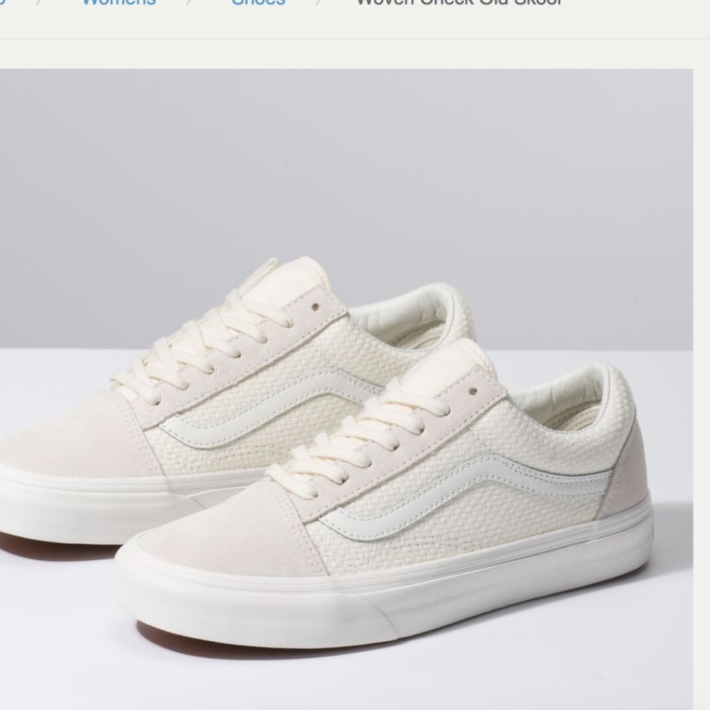 WOVEN CHECK OLD SKOOL VANS